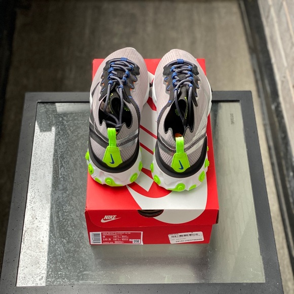 Grey React Element 87 Sneaker - Picture 2 of 4